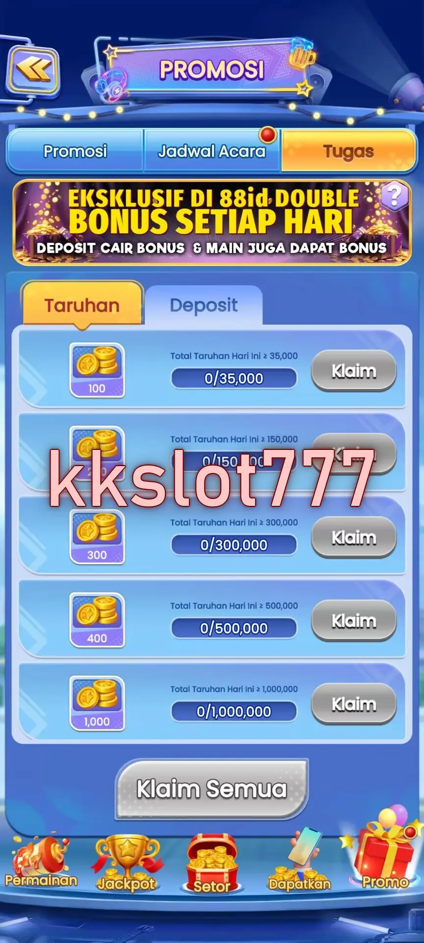 kkslot777 Masuk